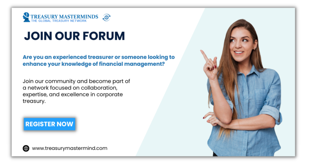 Join the treasury forum at Treasurymastermind