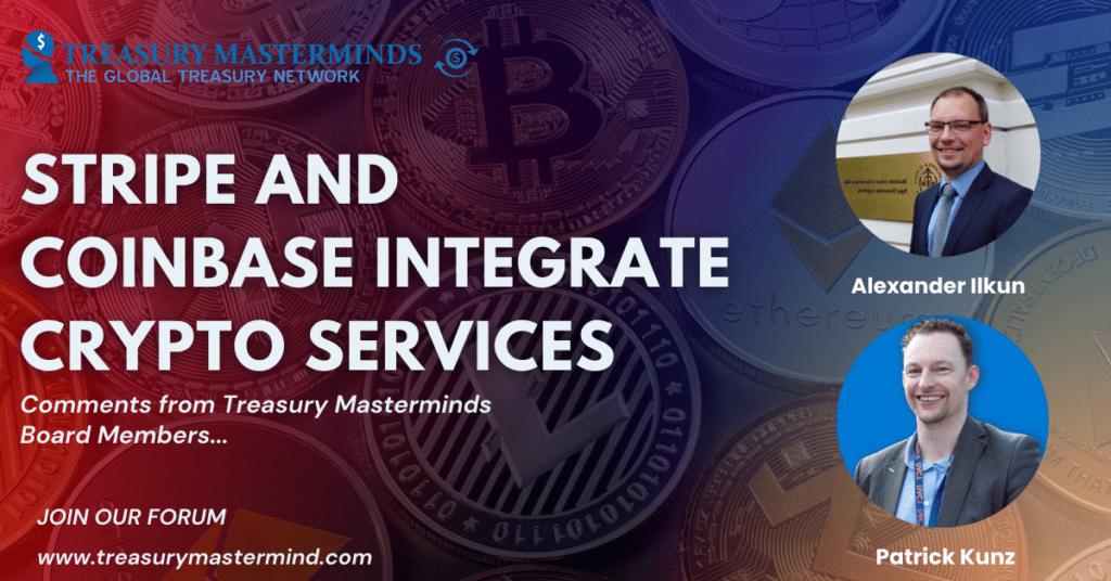 Stripe and Coinbase Integrate Crypto Services