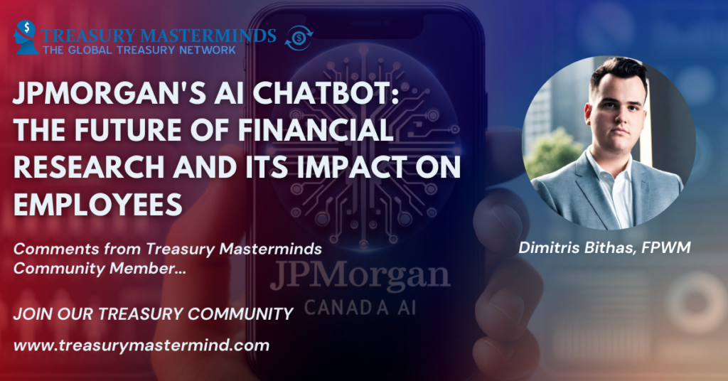 JPMorgan’s AI Chatbot: The Future of Financial Research and Its Impact on Employees