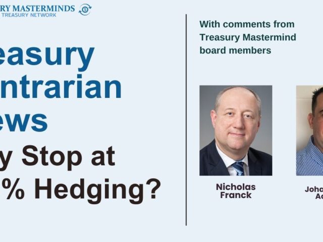 Treasury Contrarian View: Why Stop at 100% Hedging?