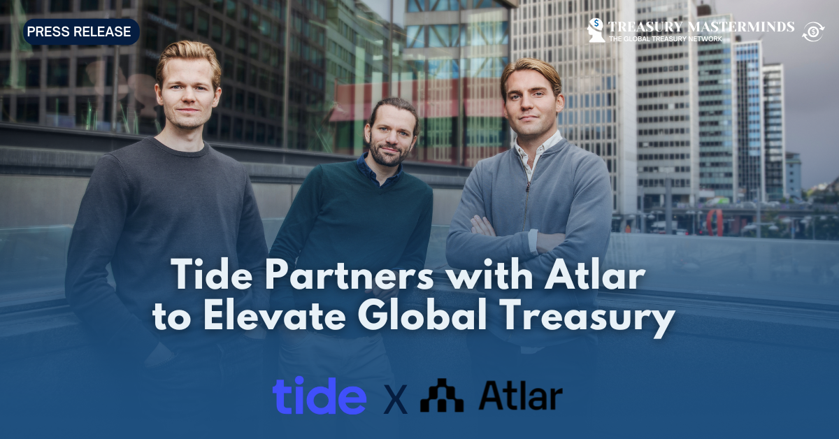 Tide Partners with Atlar to Elevate Global Treasury