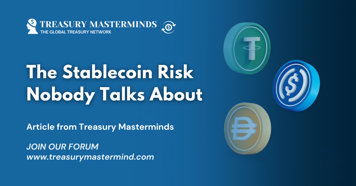 The Stablecoin Risk Nobody Talks About