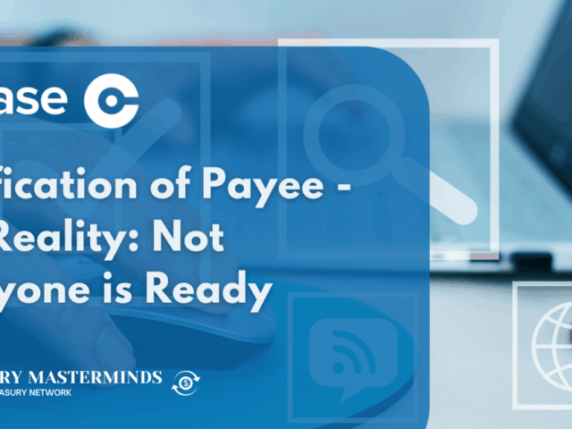 Verification of Payee – The Reality: Not Everyone is Ready