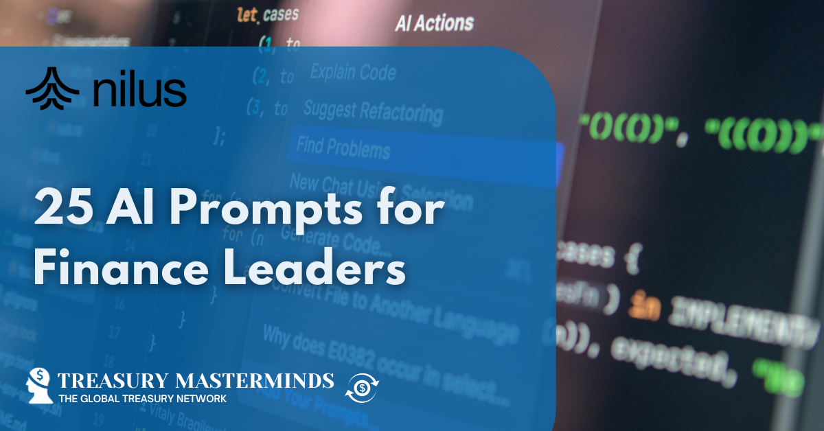 25 AI Prompts for Finance Leaders