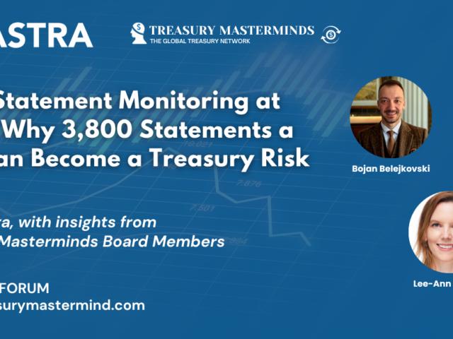 Bank Statement Monitoring at Scale: Why 3,800 Statements a Day Can Become a Treasury Risk